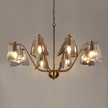 Brass Sputnik Chandelier, 8-Lights, 35 inch Diameter  