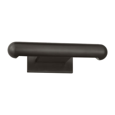 Visual Comfort Agra LED art light in polished nickel finish highlighting home wall décor