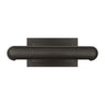 Adjustable brass picture light with integrated LED for residential or gallery art lighting