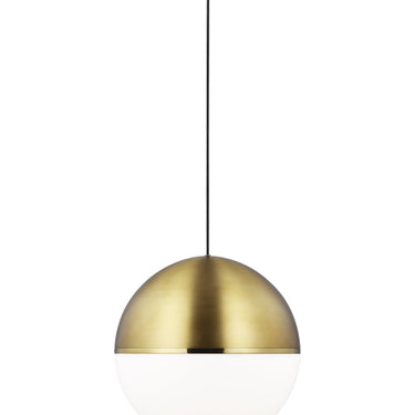 Akova Pendant Light Brass and White