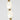 Collier 28, natural brass finish, contemporary Alabaster wall lighting.