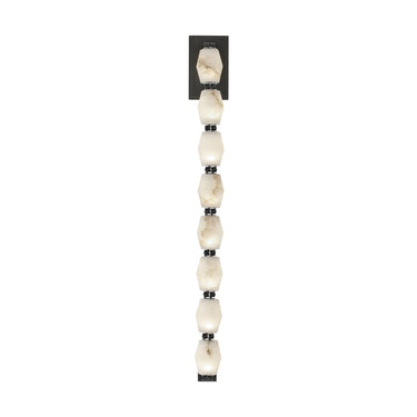 Collier 28" Designer Alabaster LED Wall Light by Visual Comfort