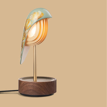 Daqiconcept Alarm Clock + Light Chirp Golden Ginkgo