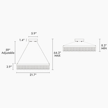 Alastair Crystal LED Chandelier HA05087