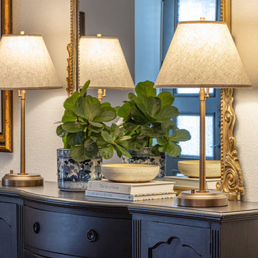 Alexis Cordless Table Lamp in outdoor setting