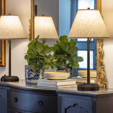 Modern Alexis Cordless Table Lamp - Buffet Table Light