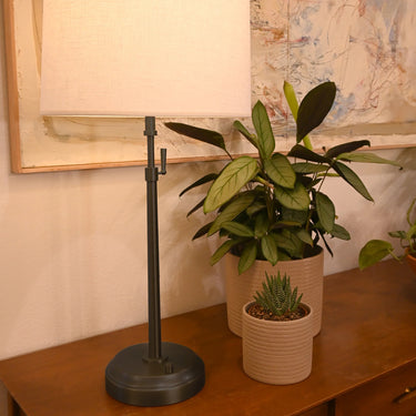 Alexis Cordless Table Lamp on a modern bedside table