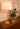 Elegant Alexis Cordless Table Lamp with linen shade in modern home decor