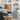 Alexis Cordless Table Lamp illuminating a modern living room setting