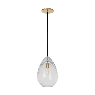 Alina Medium Accent Pendant Light, polished nickel finish, modern pendant lighting