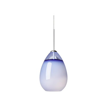 Modern teardrop pendant light by Visual Comfort for dining room