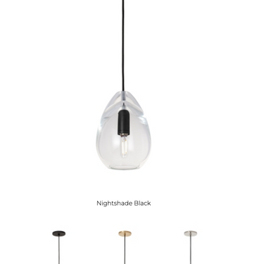 Entryway Lighting with Alina Accent Pendant - All Finishes