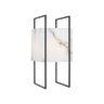 Aloft 20 cordless table lamp with bronze frame and alabaster shade modern LED lighting