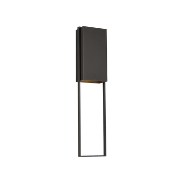 Alude 36 inch outdoor wall light in bronze finish modern LED sconce