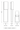 Technical line drawing of 36 inch outdoor wall light showing front side and bottom views with dimensions