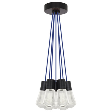 Alva 7-light chandelier, a modern lighting statement piece.