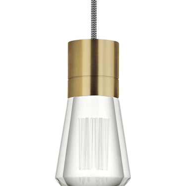 Visual Comfort Alva Pendant Light - Modern LED Pendant, Brass
