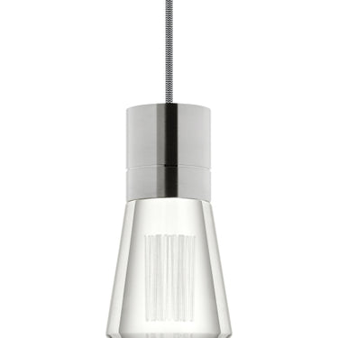 Modern Alva Pendant Light - Visual Comfort, Satin NIckel