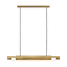 Sleek and Contemporary: Ambrose 36" Linear Chandelier for  Kitchen Island