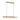 Ambrose 36" Linear LED Chandelier in Brass Modern Dining Room Lighting