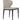 Amed MW upholstered light grey leatherette dining chair by Soho Concept with black powder legs