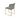 Grey Soho Concept Amed chair with Camira Era fabric upholstery and contemporary sled base for dining or office.