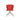 Amed Spider swivel dining chair red fabric brass aluminum base in contemporary restaurant interior