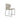 Soho Concept Amed Stackable Dining Chair with Upholstered Seat & Steel Sled Base - NE