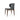 Stylish upholstered chair with chrome-accented wooden legs – Amed collection