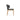 Modern upholstered dining chair with walnut wood legs – Amed by SohoConcept