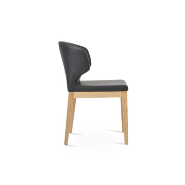 SohoConcept Amed chair in red fabric – stylish dining room furniture