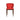 Modern Amed wood base dining chair by Soho Concept with red Camira Era fabric upholstery