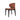 Modern Amed wood base dining chair by Soho Concept in cinnamon PPM-FR leather upholstery