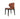 Modern Amed wood base dining chair by Soho Concept in cinnamon PPM-FR leather upholstery