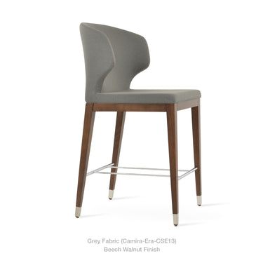 Amed Wood Stool by SohoConcept - New