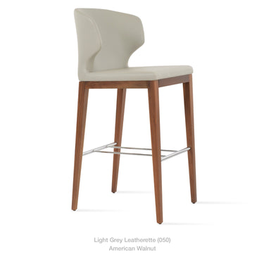 Amed Wood Stool by SohoConcept - New
