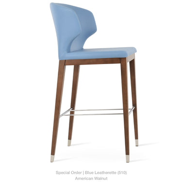 Amed Wood Stool by SohoConcept - New