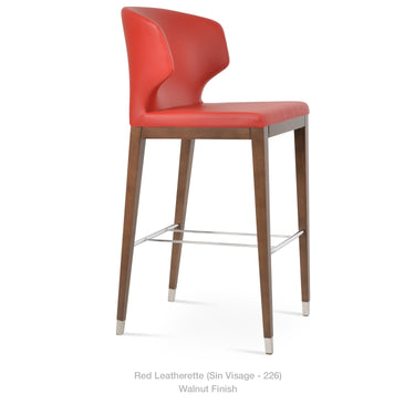 Amed Wood Stool by SohoConcept - New