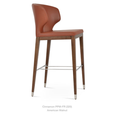 Amed Wood Stool by SohoConcept - New