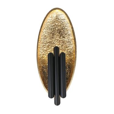 Modern Black and Gold LED Wall Sconce  - Amphotical Design