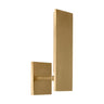 Angolo 11" LED Wall Light in Hand Rubbed Antique Brass by Visual Comfort & Kelly Wearstler