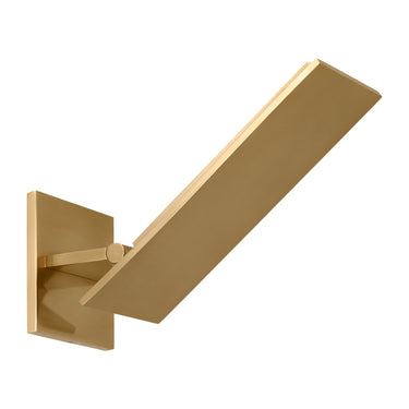 Angolo 11" Wall Sconce in Hand Rubbed Antique Brass by Visual Comfort