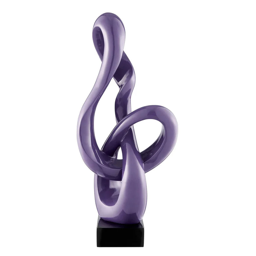 Small Violet Antilia Abstract Sculpture