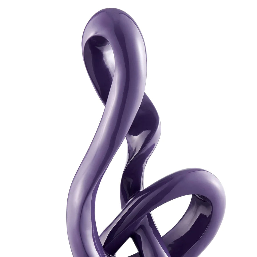 Violet Abstract Sculpture for Modern Interiors