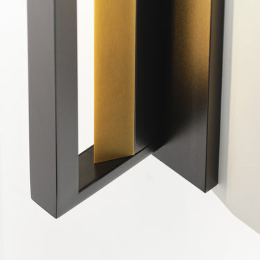 Anton Large Wall Lamp - Black by Visual Comfort , Black Finish