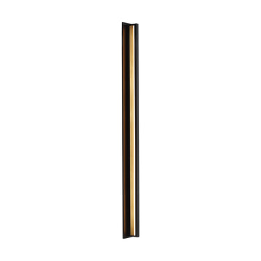 Black LED Outdoor Wall Lamp, 60" | Dimmable & Wet Rated | Anton X-Grande