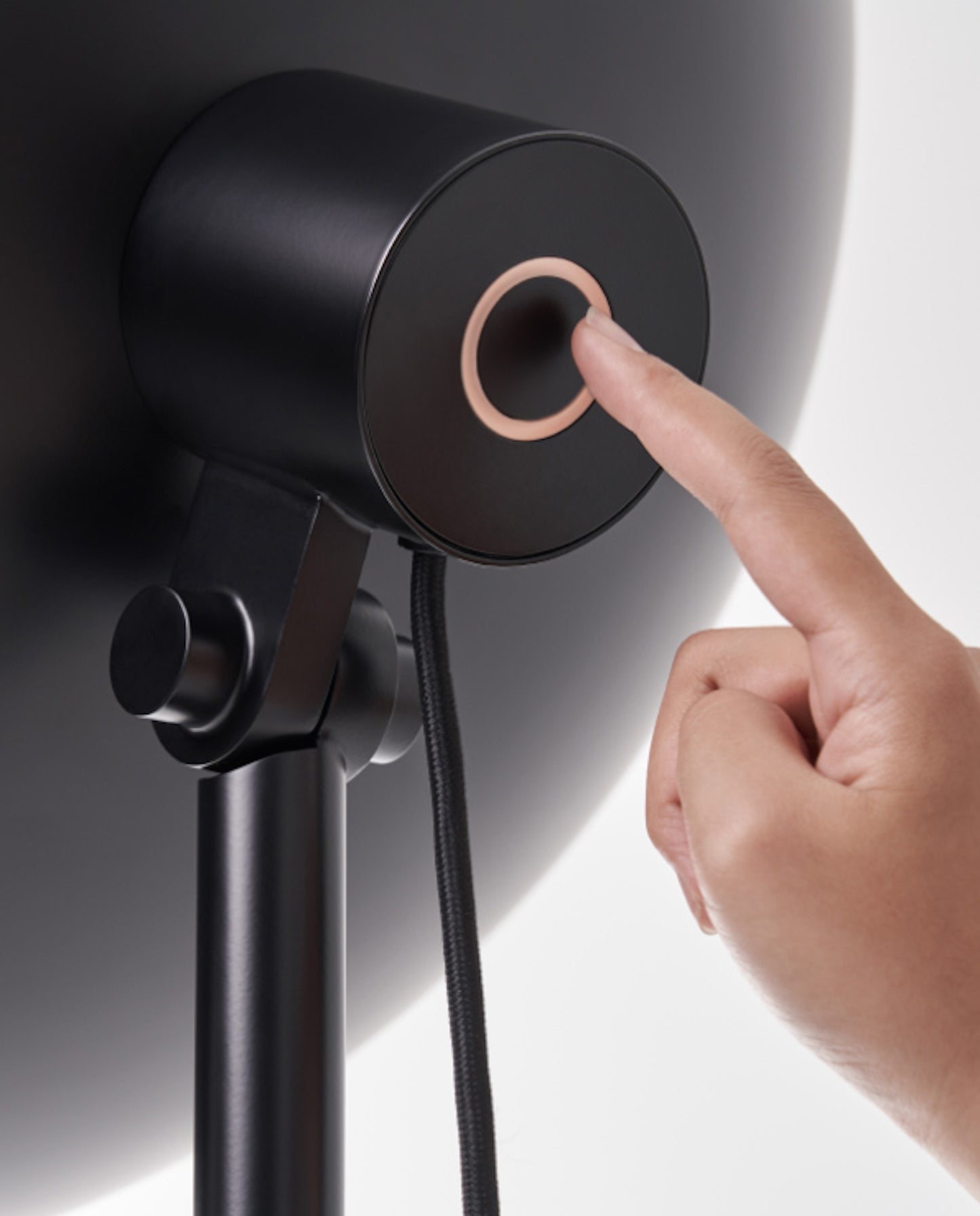 Seed Design Apollo Mega Floor Lamp Black/Copper Black Wood