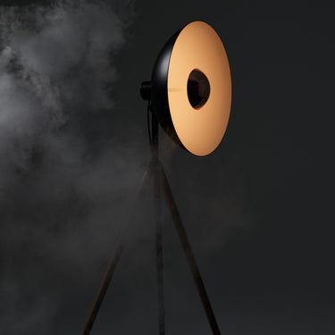 Seed Design Apollo Mega Floor Lamp Black/Copper Black Wood