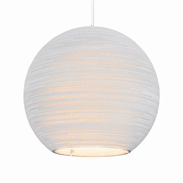 Statement Commercial Lobby Pendant - Large Graypants Cardboard Light