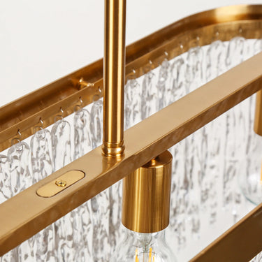  Glamorous  Brass Island Light Fixture - Ardanidula 5-Light HA05195